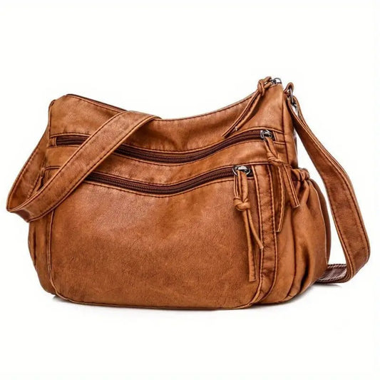Damen Lässiger Stil Schultertasche